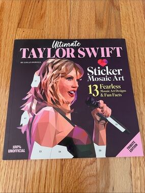 Ultimate Taylor Swift Sticker Mosaic Art Book Never Used